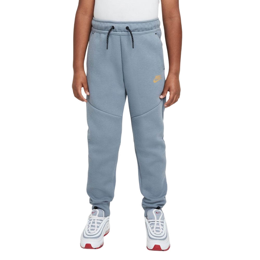 Nike NSW Tech Fleece Fritidsbukse Barn Grå/Sort