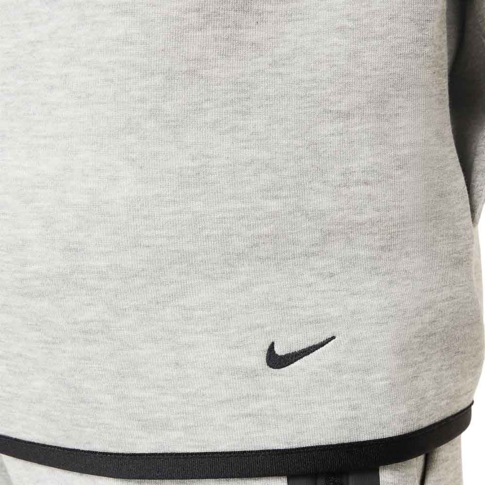 Nike NSW Tech Fleece Full-Zip Hettegenser Barn Grå