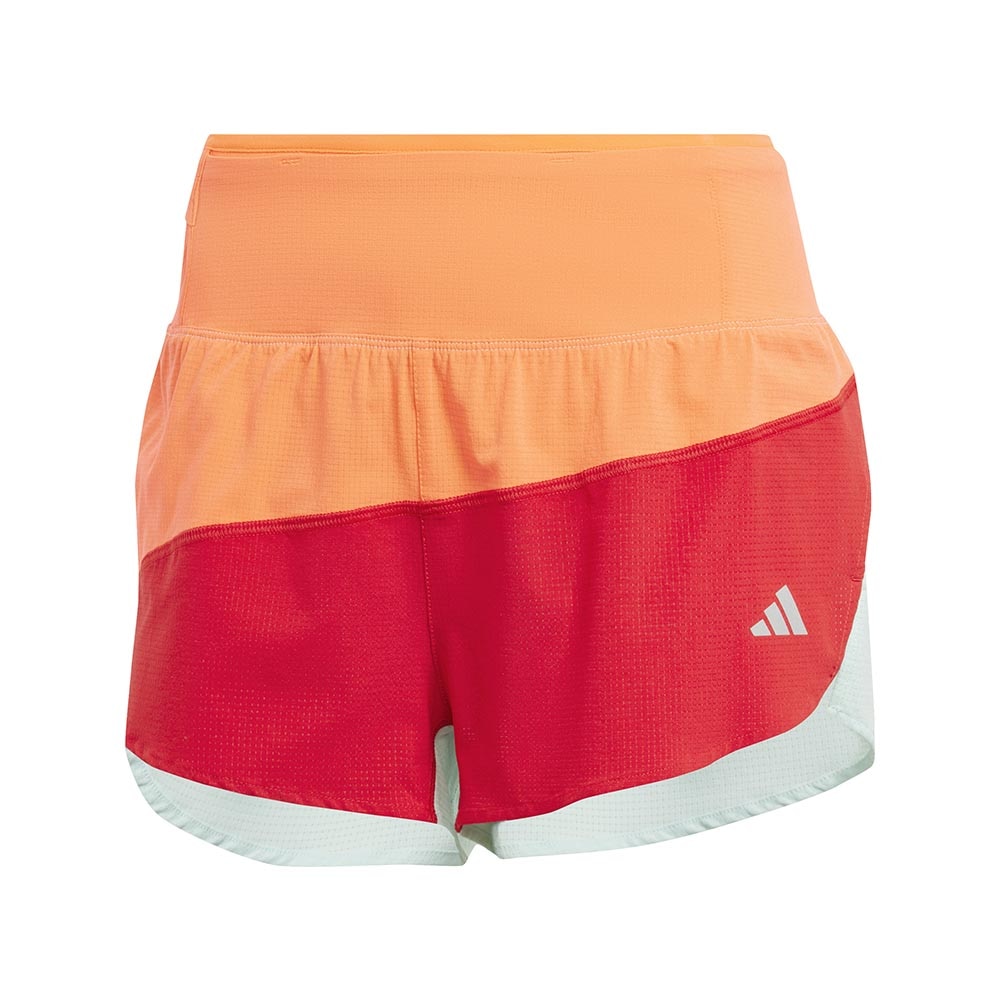 Adidas NYC Split Løpeshorts Dame Rød/Oransje/Lys Blå