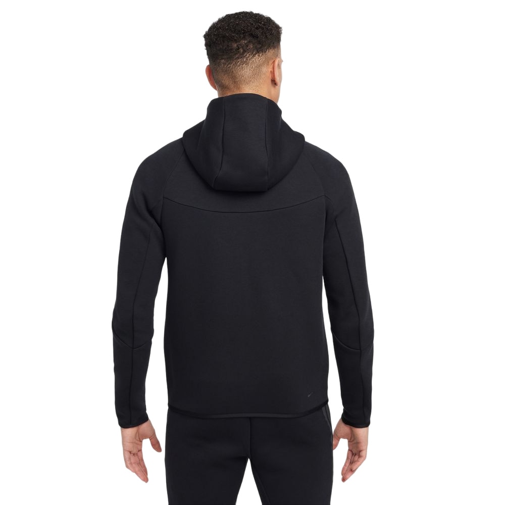 Nike NSW Tech Fleece Full-Zip Windrunner Hettegenser Sort