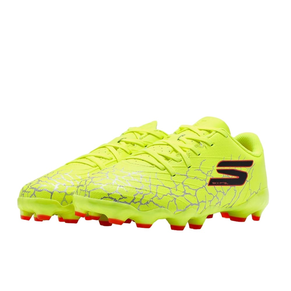 Skechers SKX 1.5 Gold FG Fotballsko Barn Evolution Gul