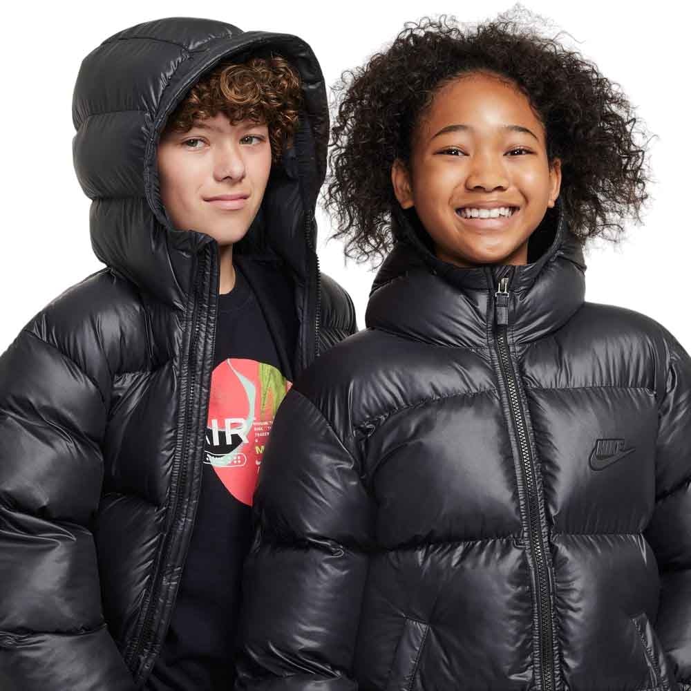 Nike Therma-FIT Parkas Vinterjakke Barn Sort