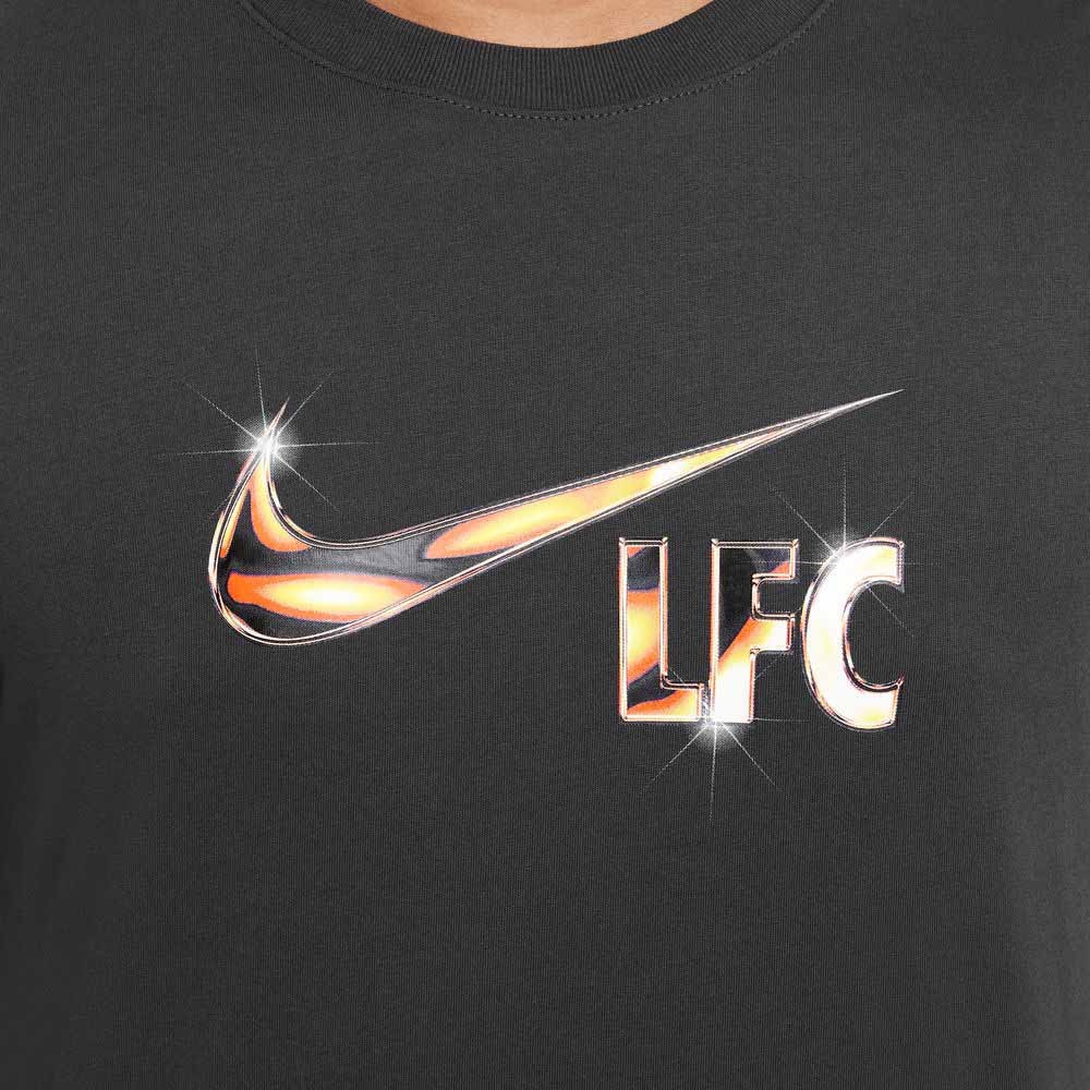 Nike Liverpool FC Swoosh T-Skjorte Grå