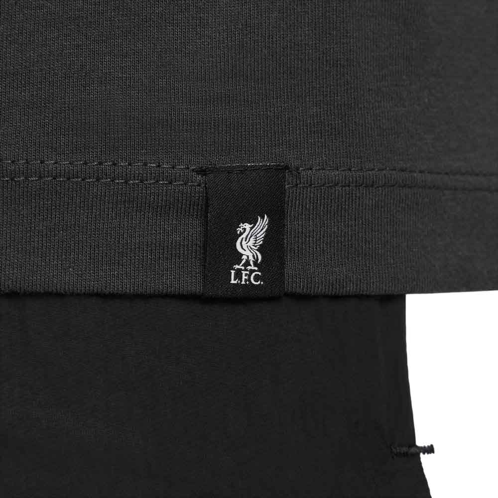 Nike Liverpool FC Swoosh T-Skjorte Grå