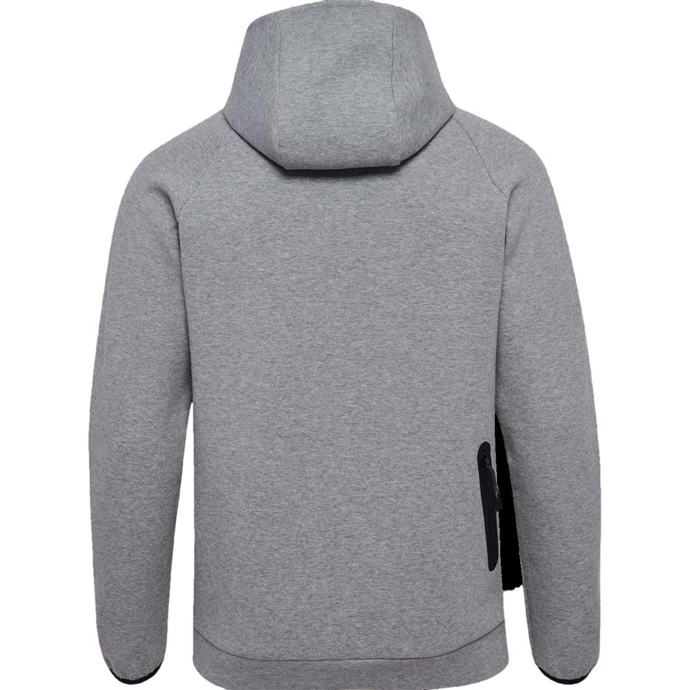 Hummel Hmltech Fleece Zip Hettegenser Grå 