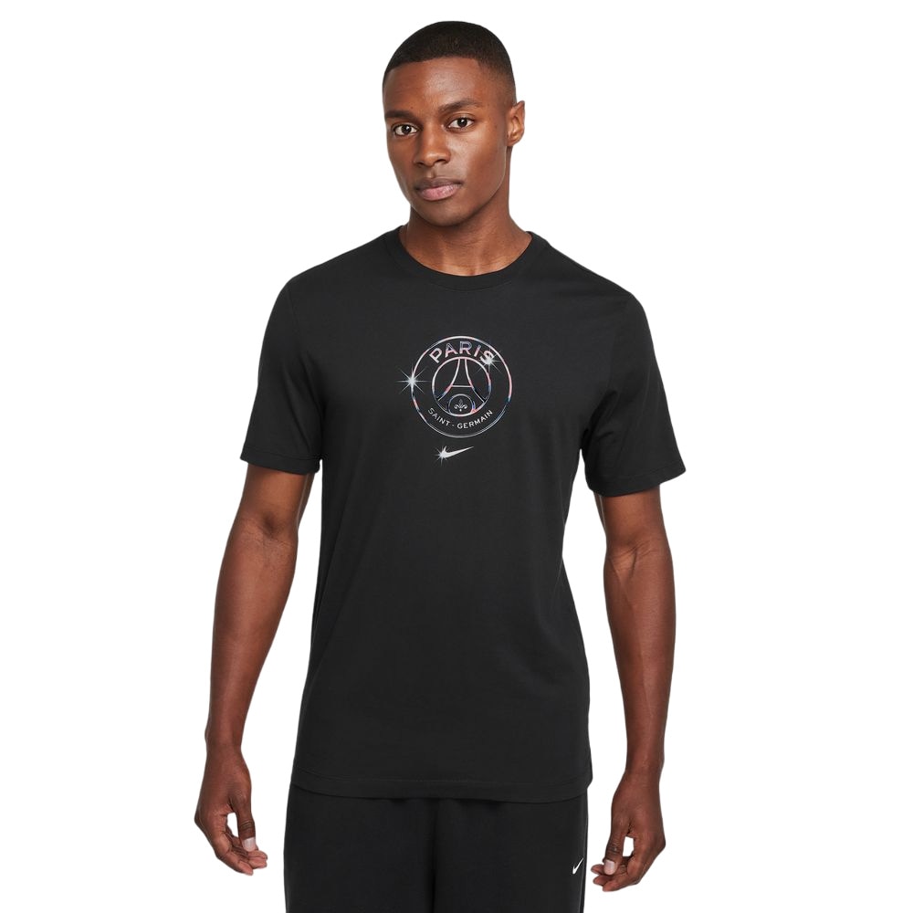 Nike PSG Crest T-Skjorte Sort