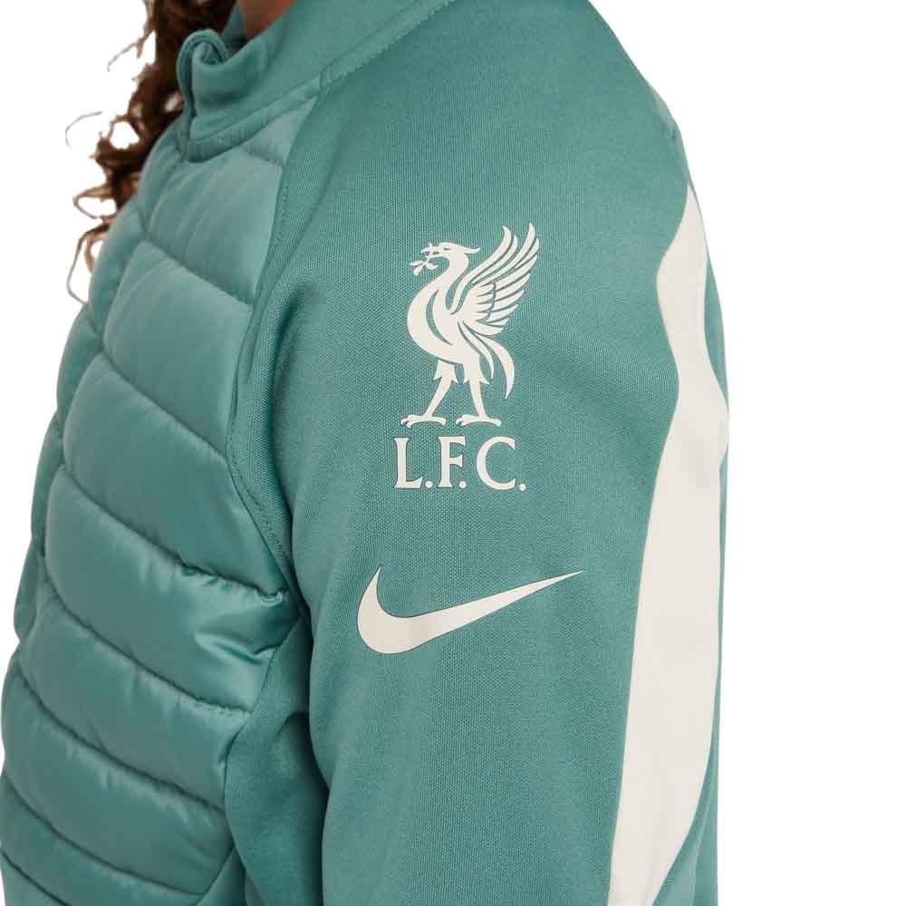 Nike Liverpool FC Therma-FIT Academy Treningsgenser Winter Warrior Barn Grønn