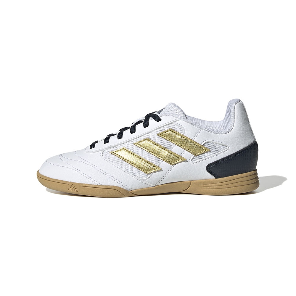 Adidas Super Sala 2 IN Futsal Innendørs Fotballsko Barn Hvit/Gull