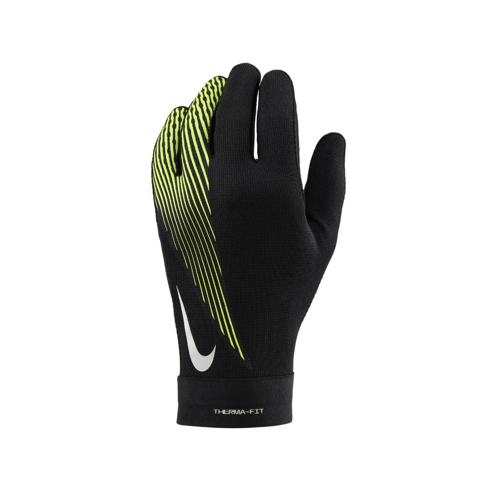 Nike Academy Therma-FIT Spillerhansker Sort/Volt