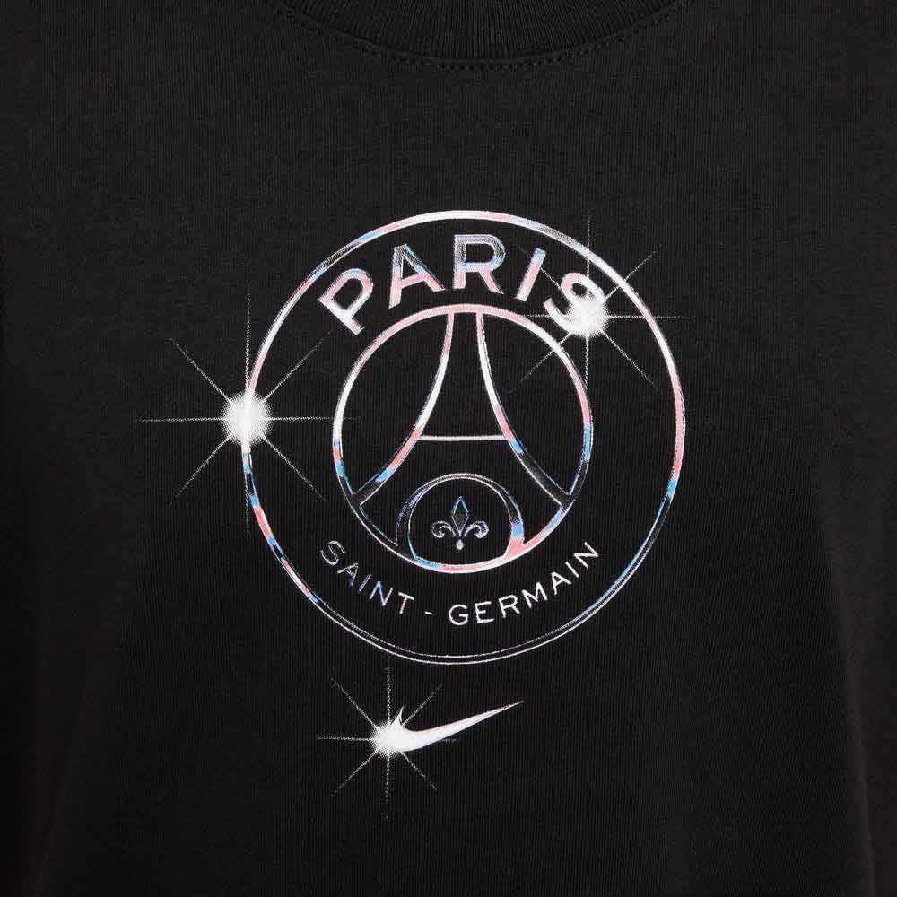 Nike PSG Crest T-Skjorte Barn Sort