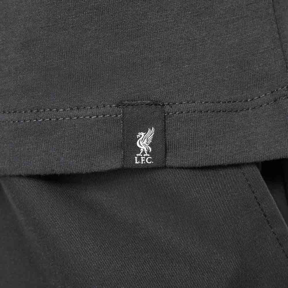 Nike Liverpool FC Swoosh T-Skjorte Barn Grå