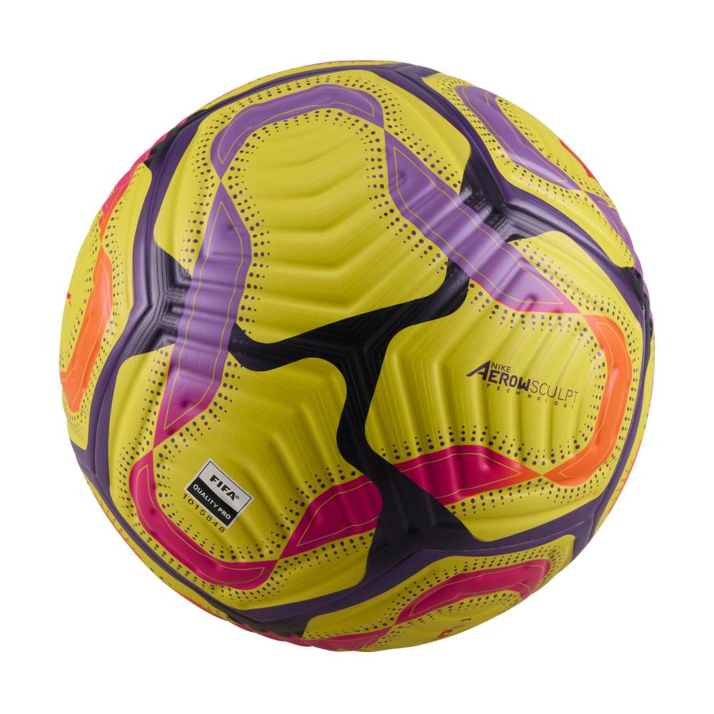 Nike Premier League Flight Hi-Vis Matchball 24/25 Gul/Lilla