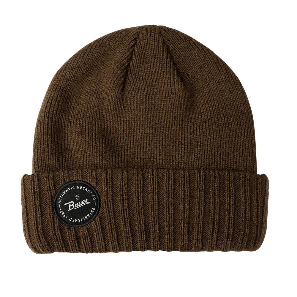 Bauer Knit Patch Toque Lue Brun