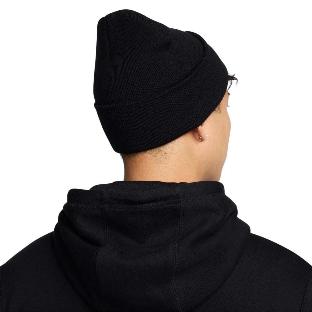 Nike Peak Swoosh Beanie Lue Sort 