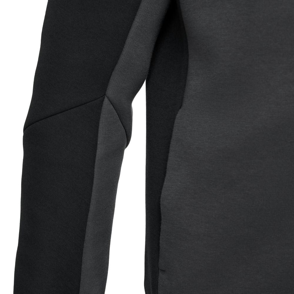 Nike NSW Tech Fleece Full-Zip Windrunner Hettegenser Sort/Grå