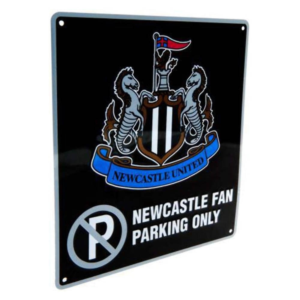 Official Product Newcastle United No Parking Skilt Sort 