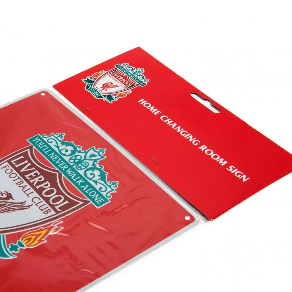 Official Product Liverpool Hjemme Garderobeskilt Rød