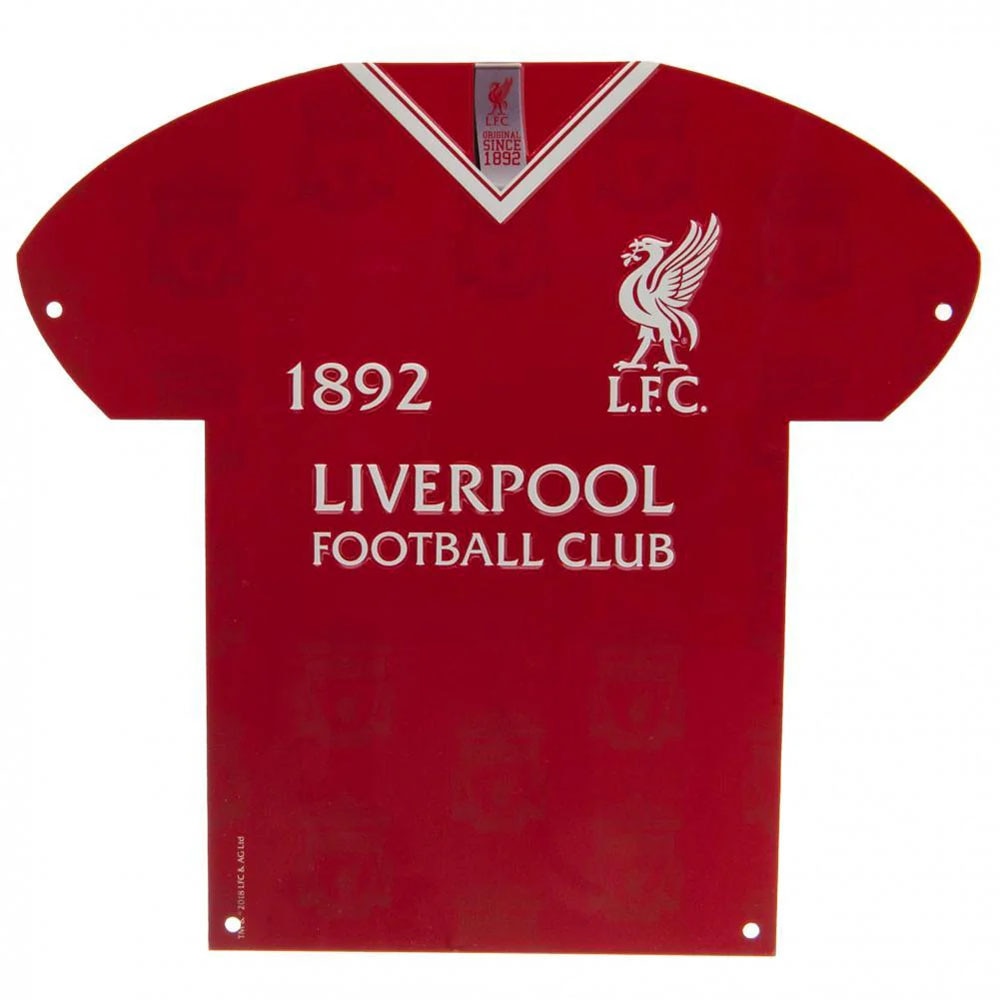 Official Product Liverpool FC Metall Drakt Skilt 