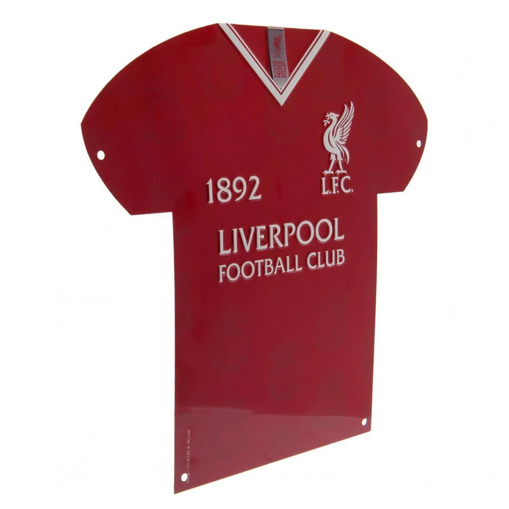 Official Product Liverpool FC Metall Drakt Skilt 