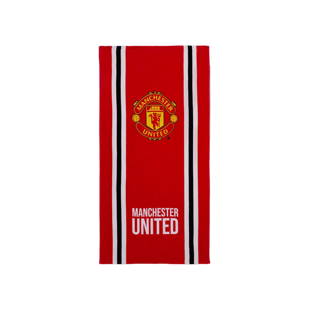 Official Product Manchester United Core Stripe Badehåndkle