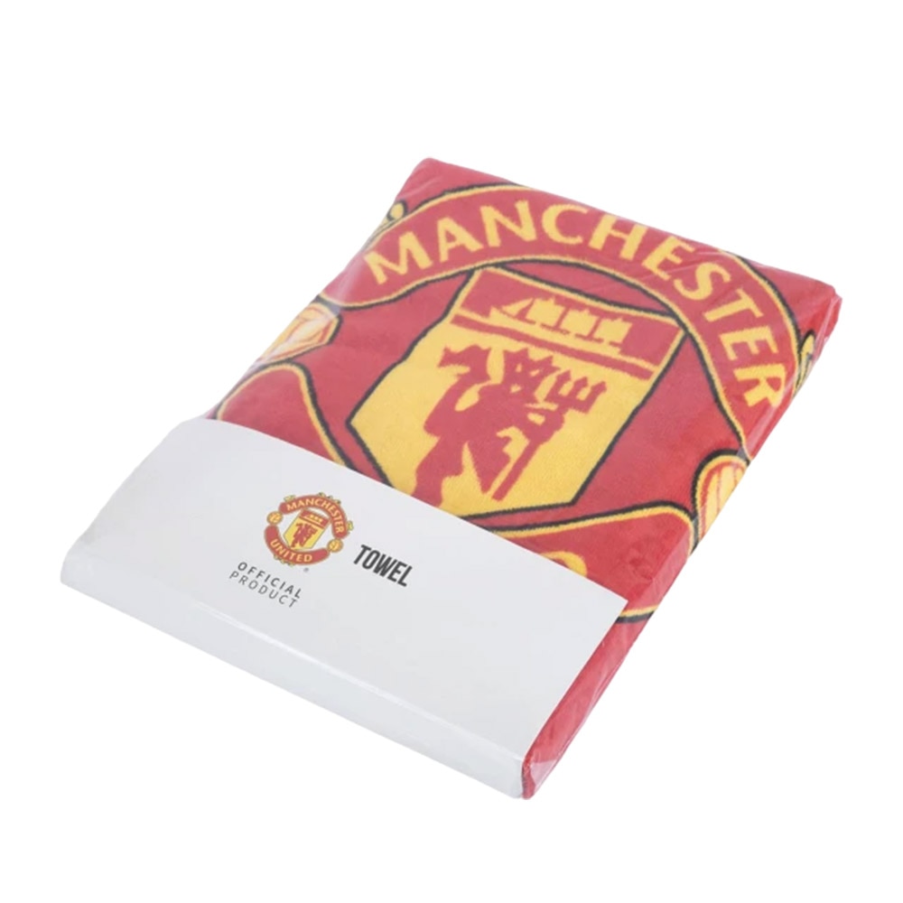 Official Product Manchester United Core Stripe Badehåndkle