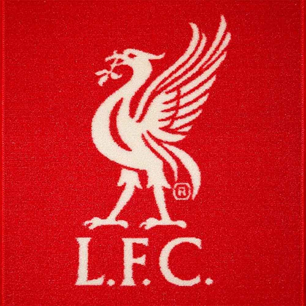 Official Product Liverpool FC Crest Dørmatte Rød/Hvit