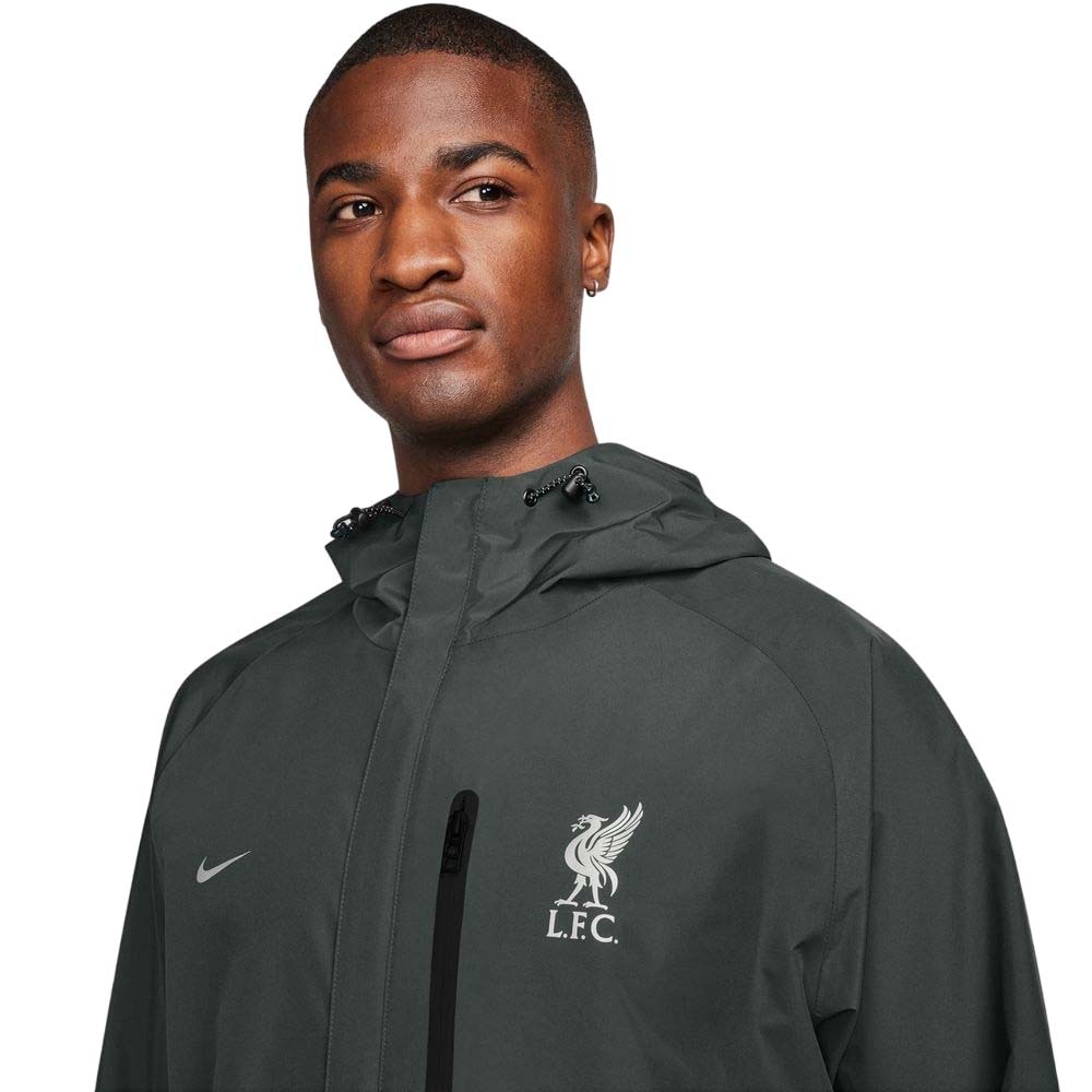 Nike Liverpool FC NSW Legacy Skalljakke Grå 