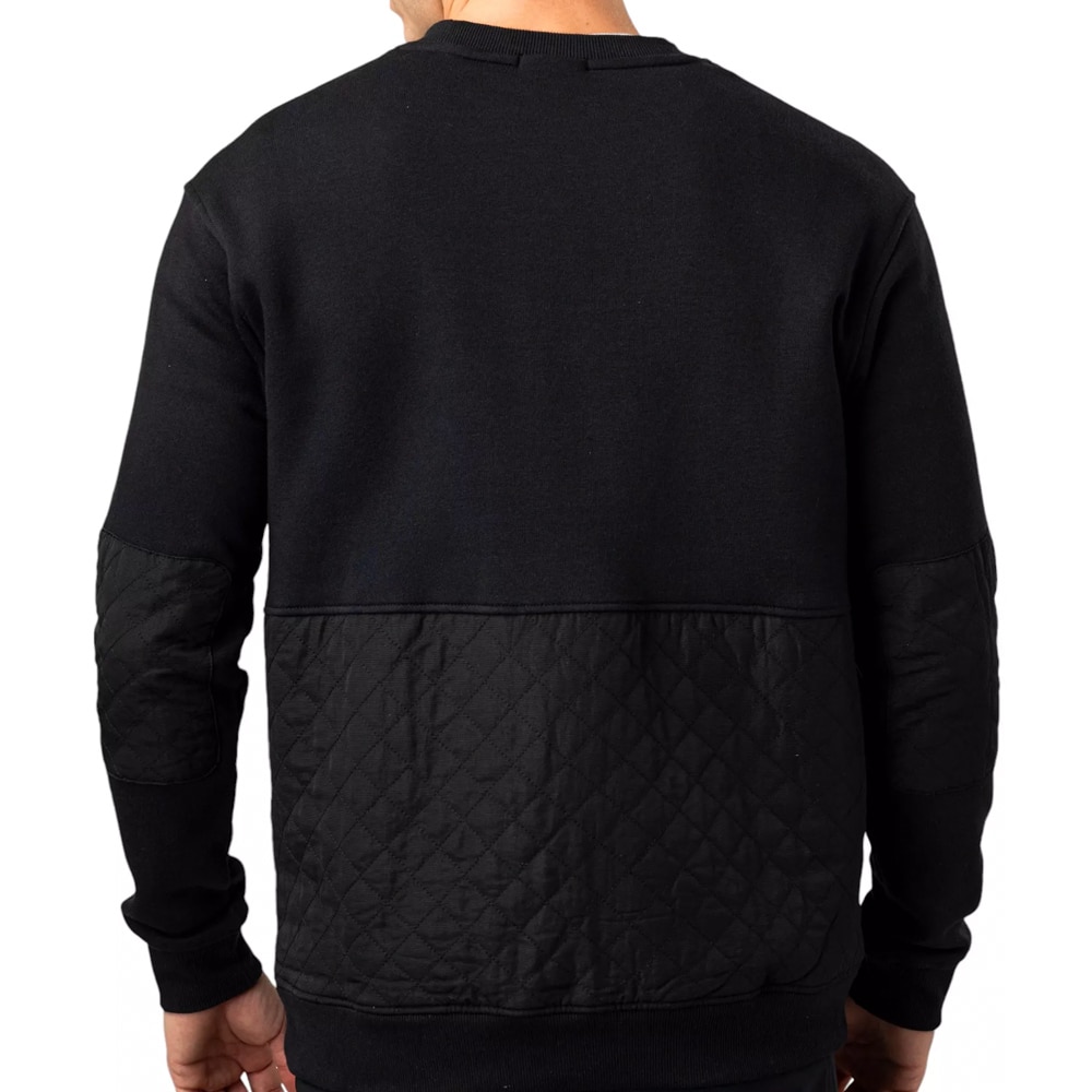 Bauer Quilted Crew Genser Svart