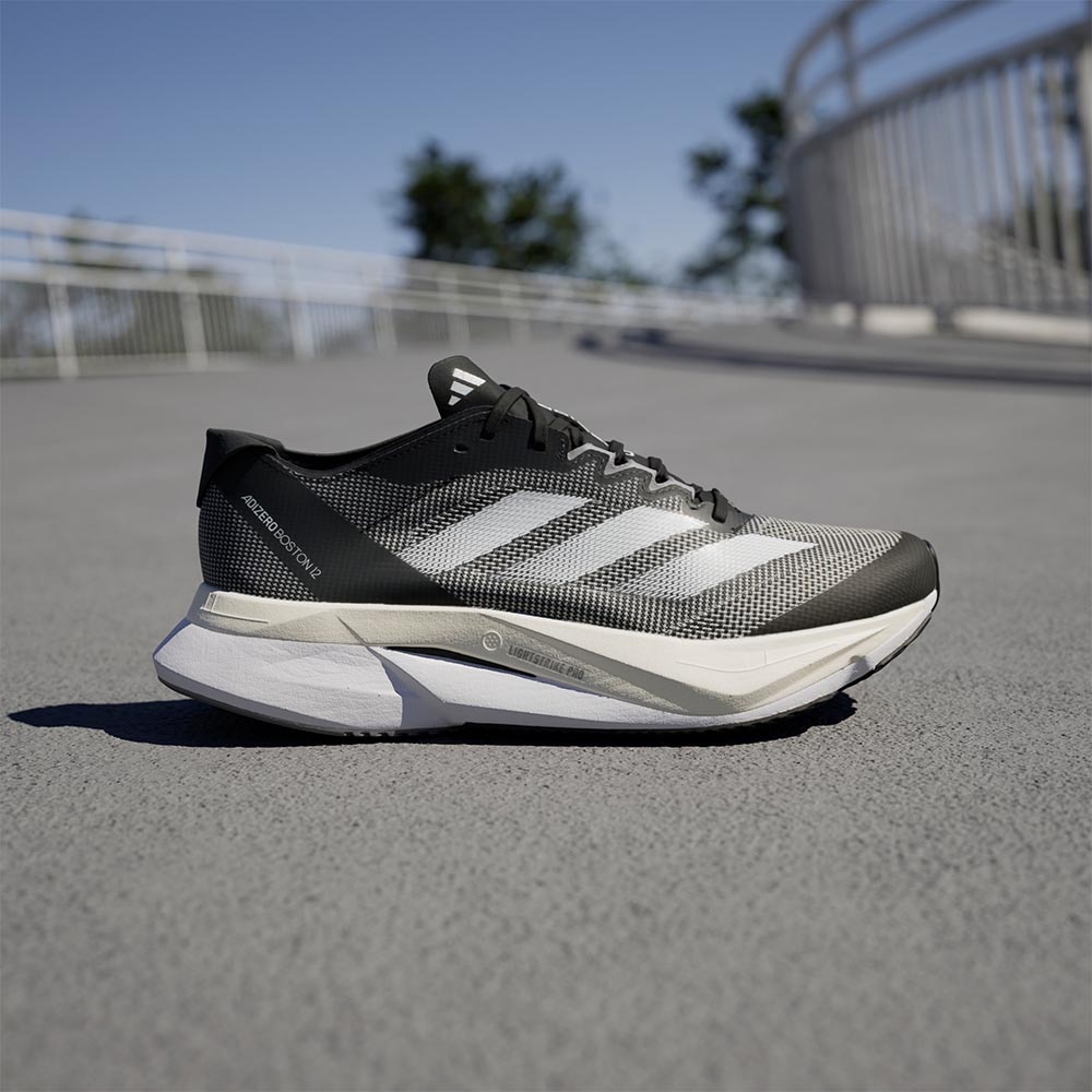 Adidas Adizero Boston 12 Joggesko Dame Sort/Hvit