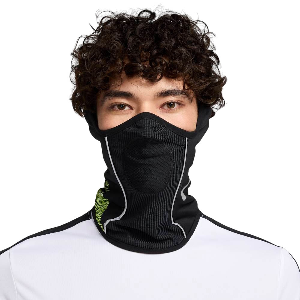 Nike Dri-FIT Academy Snood Hals Sort/Volt