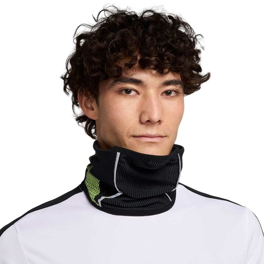 Nike Dri-FIT Academy Snood Hals Sort/Volt