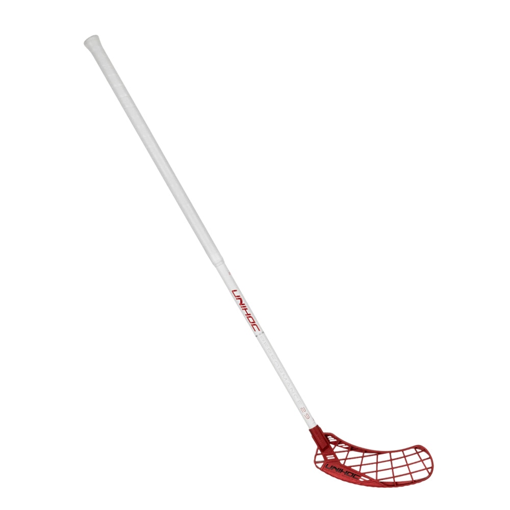 Unihoc EPIC Performance Feather Light Innebandykølle 96cm Right Hvit/Rød