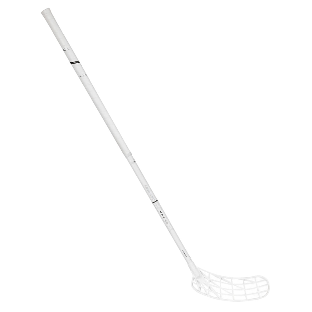 Unihoc UNILITE MAX 26 Innebandykølle Titan Slim 100cm Left Hvit