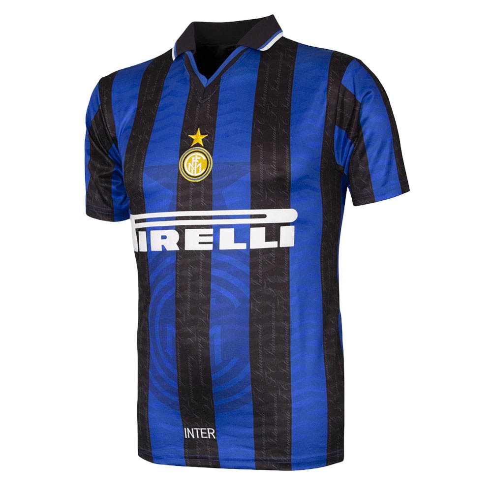 Copa Inter FC 1997-1998 Retro Fotballdrakt Hjemme