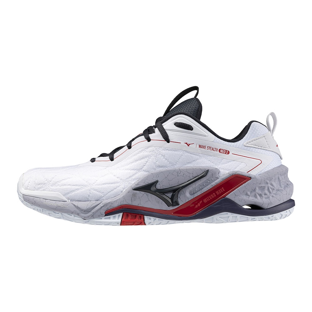 Mizuno Wave Stealth Neo 2 Hallsko Hvit/Sort