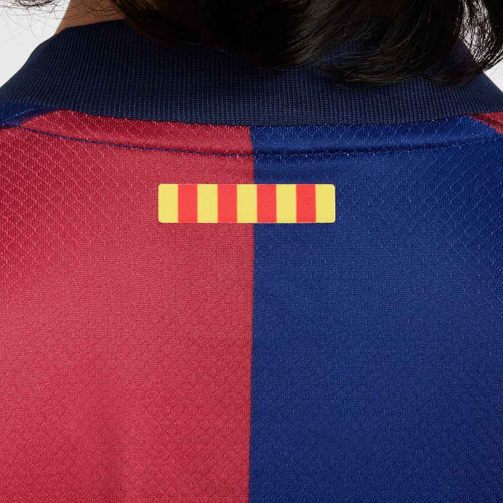 Nike FC Barcelona Fotballdrakt 24/25 Barn Hjemme (Sponsorløs)