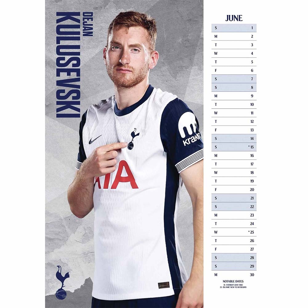 Official Product Tottenham Kalender 2025