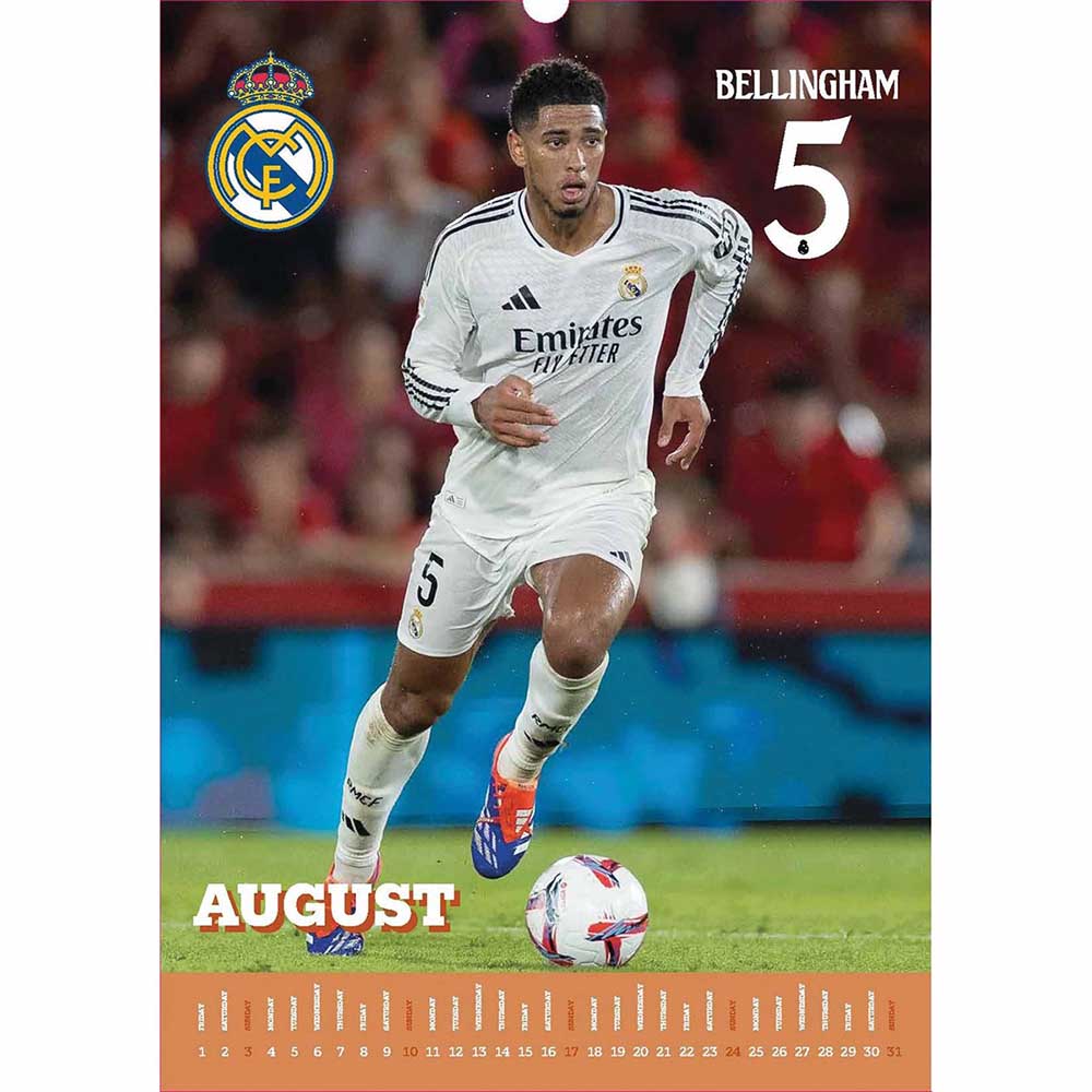 Official Product Real Madrid Kalender 2025