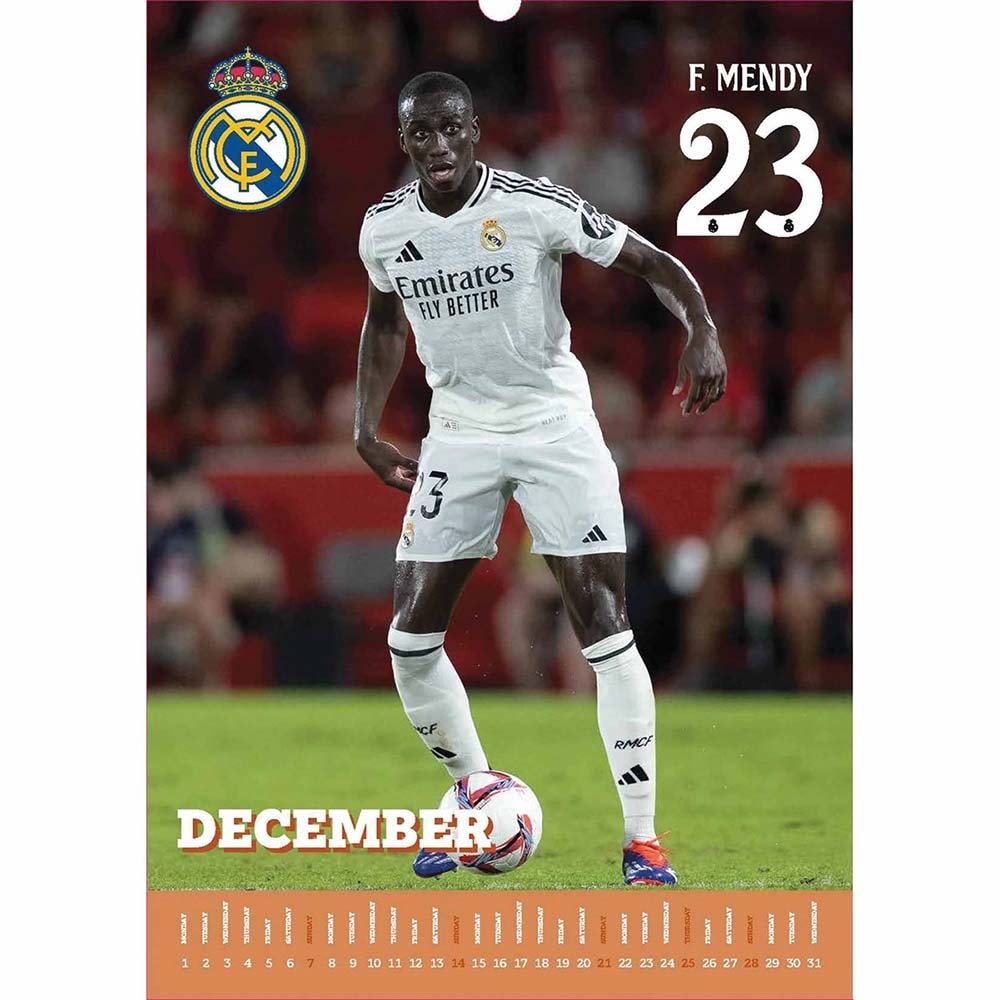 Official Product Real Madrid Kalender 2025