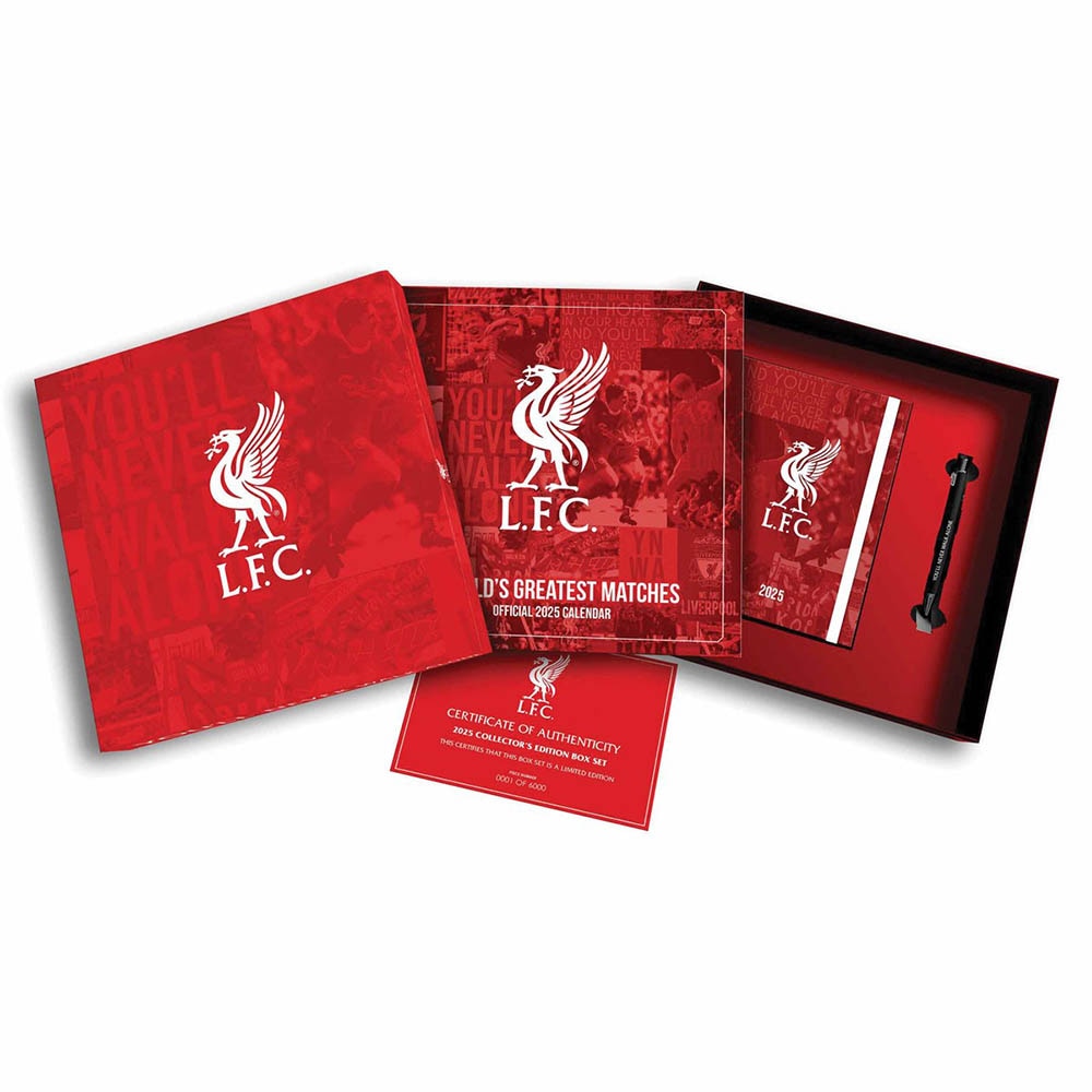 Official Product Liverpool FC Collectors Gift Set 2025