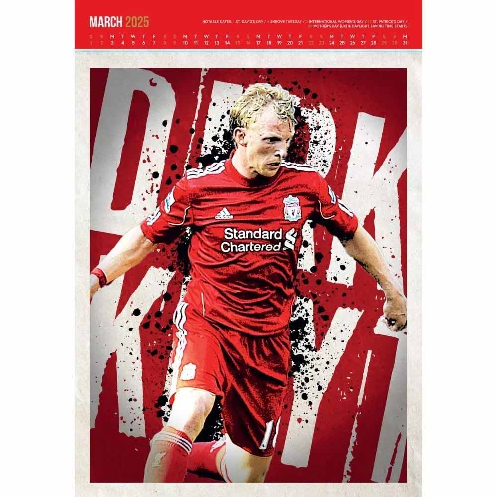 Official Product Liverpool FC Kalender 2025 Deluxe 