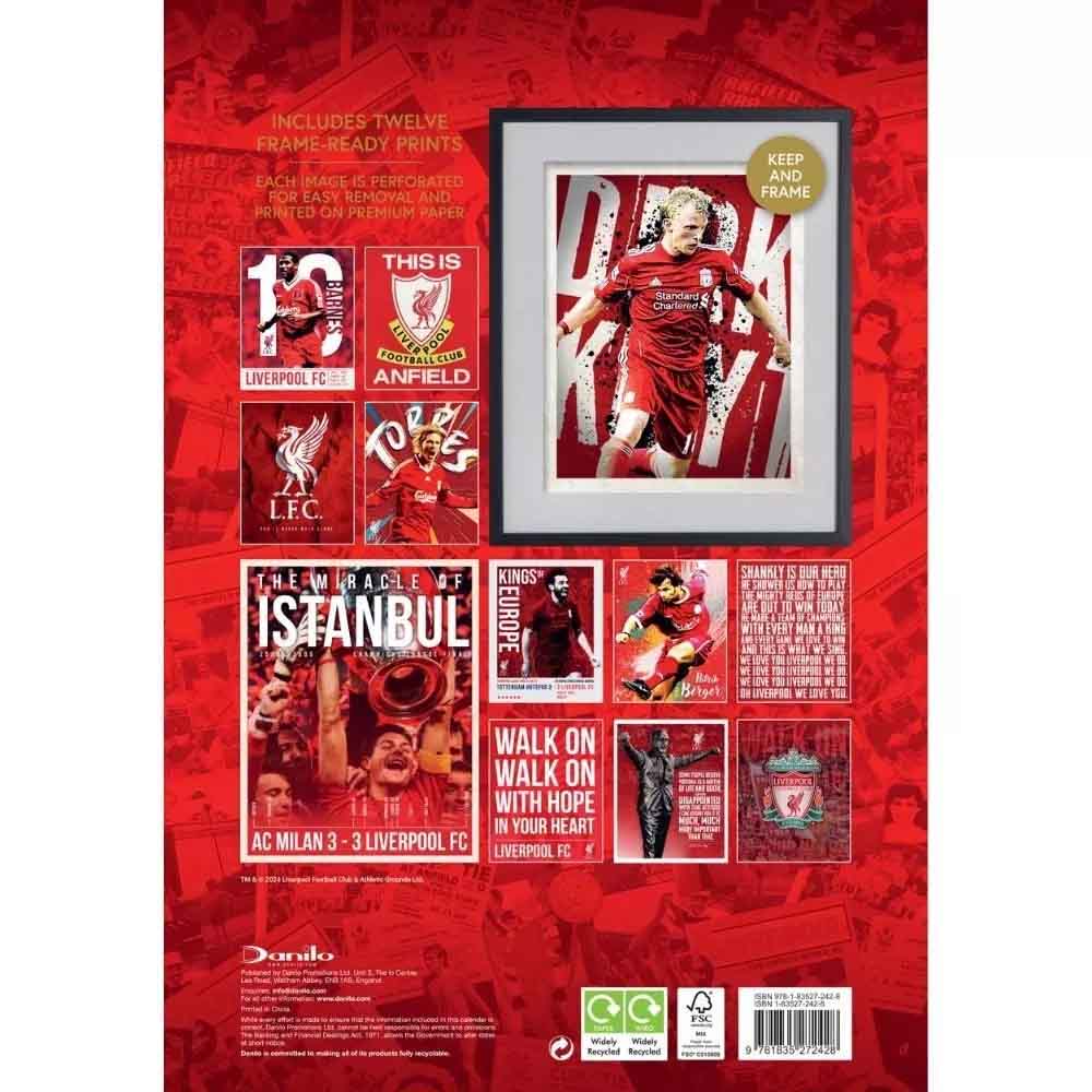 Official Product Liverpool FC Kalender 2025 Deluxe 