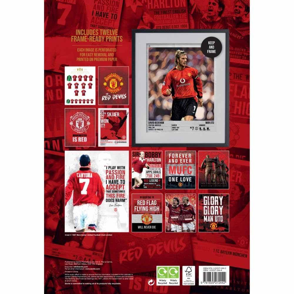 Official Product Manchester United Kalender 2025 Deluxe 