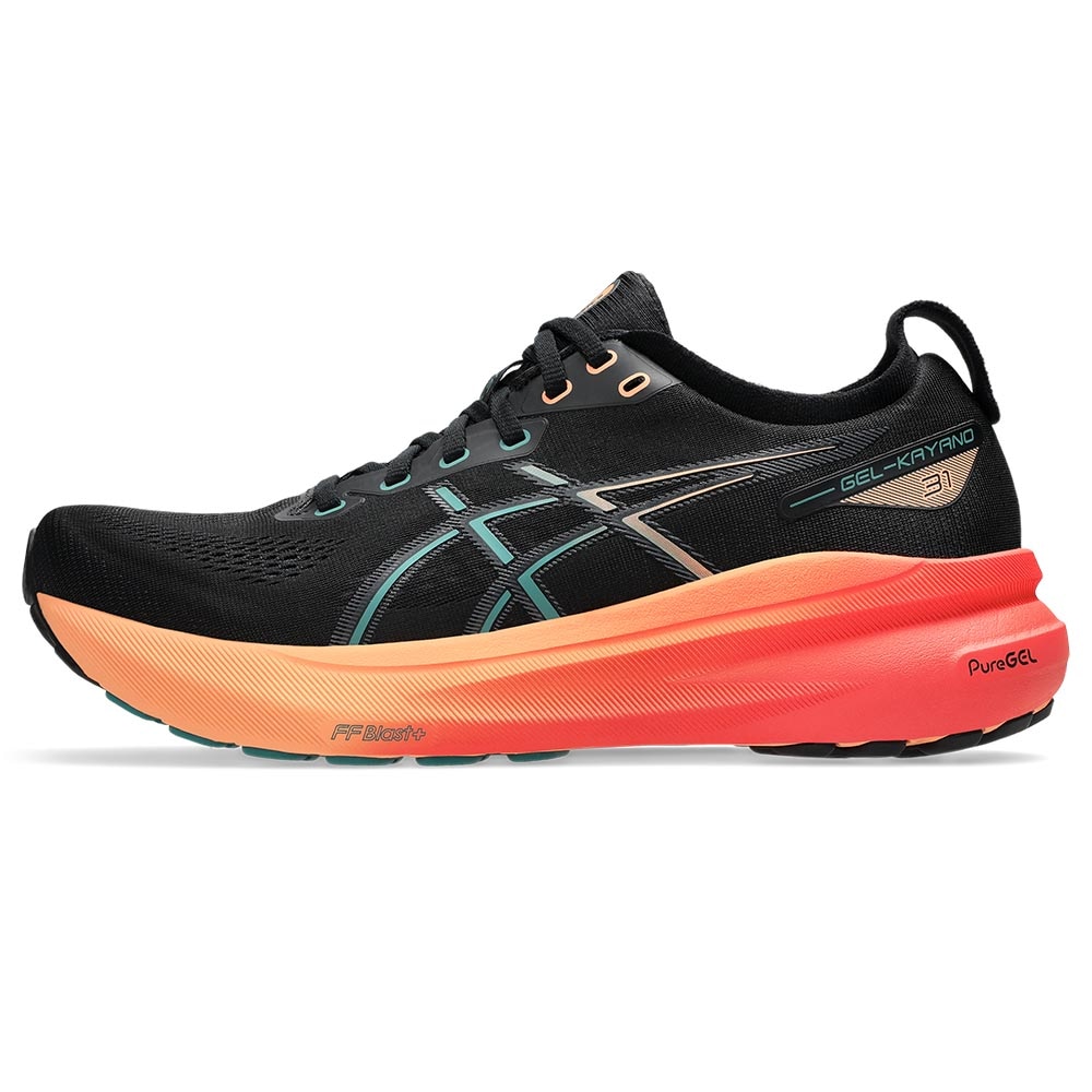 Asics Gel-Kayano 31 Joggesko Herre Sort/Oransje