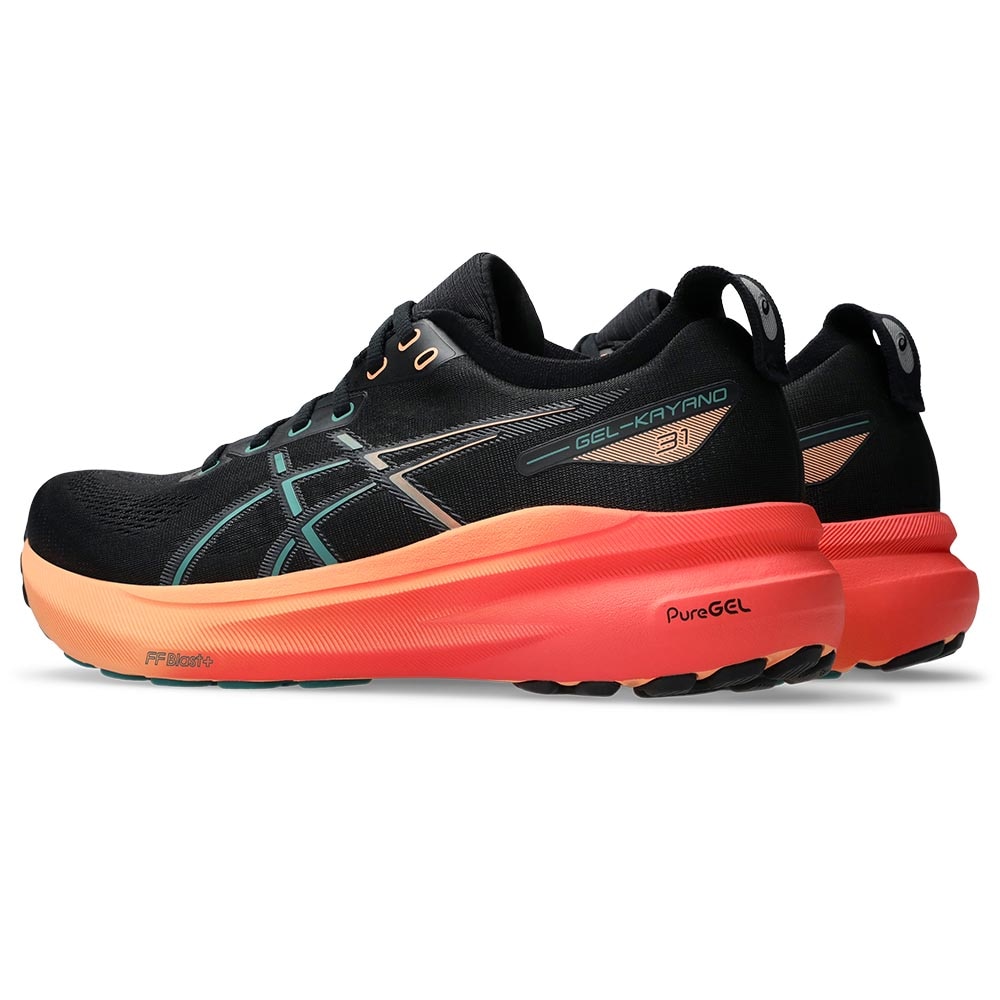 Asics Gel-Kayano 31 Joggesko Herre Sort/Oransje