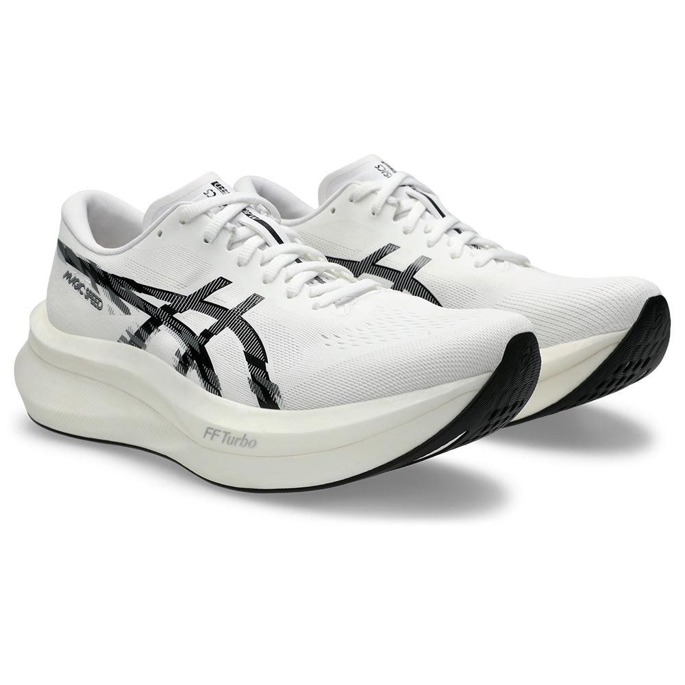 Asics Magic Speed 4 Joggesko Herre Hvit/Sort