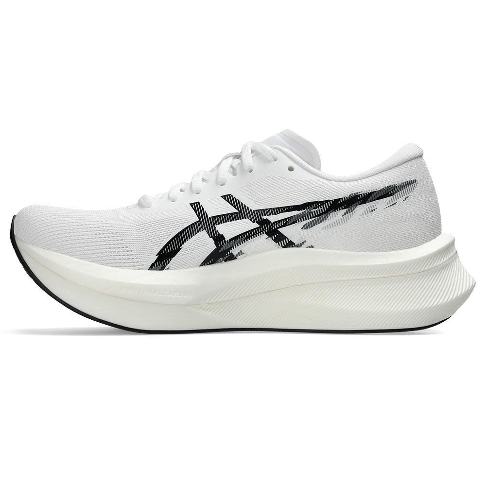 Asics Magic Speed 4 Joggesko Dame Hvit/Sort