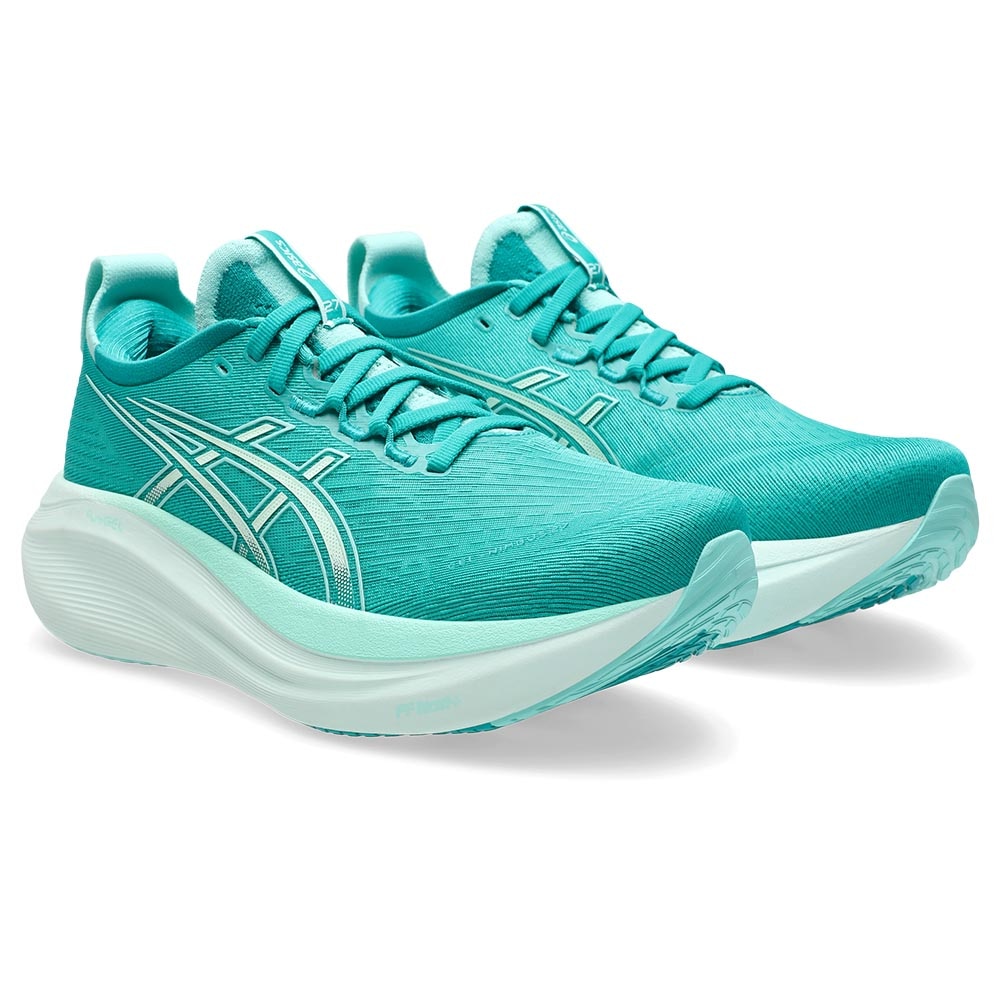 Asics Gel-Nimbus 27 Joggesko Dame Turkis