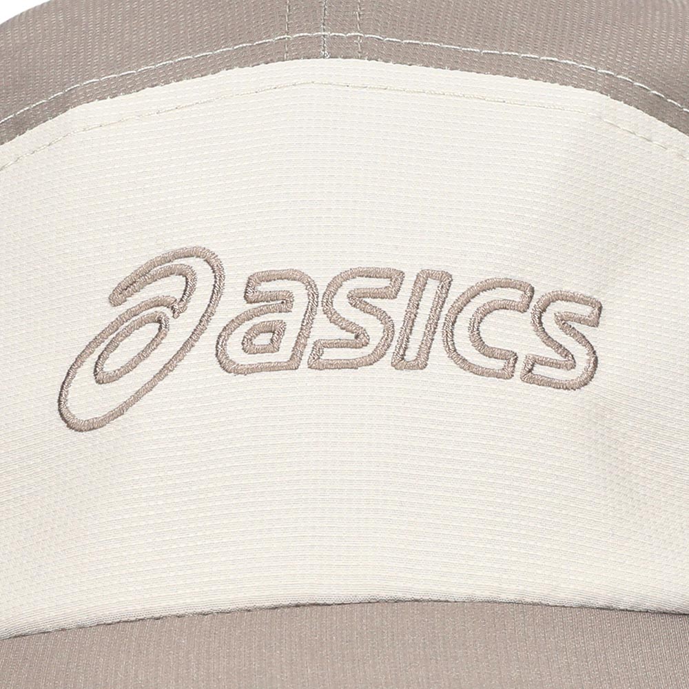 Asics 5 Panel Cap Brun/Beige/Gul