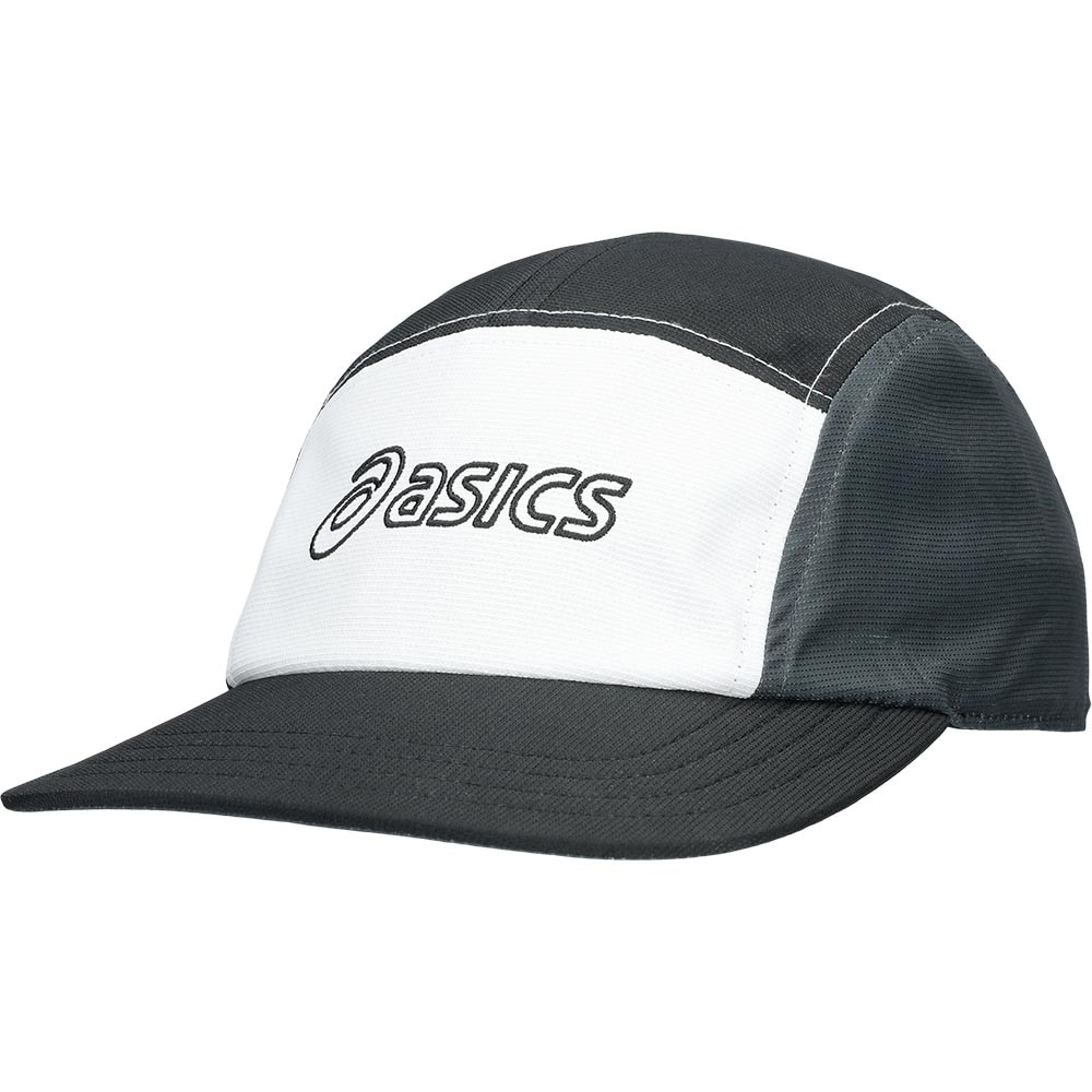 Asics 5 Panel Cap Sort/Grå/Hvit